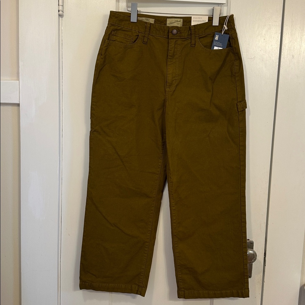 Wide Leg-Hi-Rise-Cargo Pants by Universal Thread~Size 12- NEW✨
